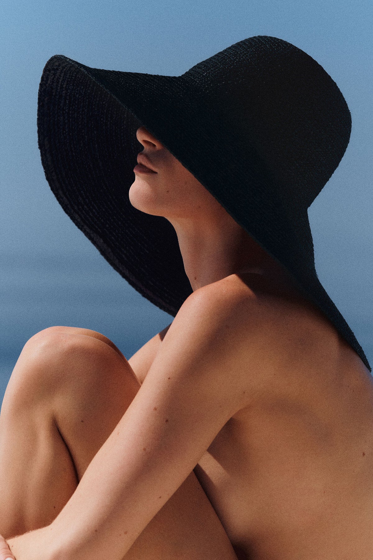 SOMBRERO DE RAFIA DE ALAS ANCHAS - NEGRO - StillMedia/Environmental