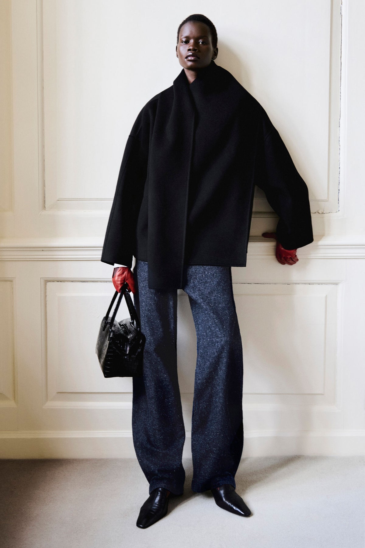 JEANS INLET BOUCLÉ CURVED LEG - AZUL - StillMedia/Environmental