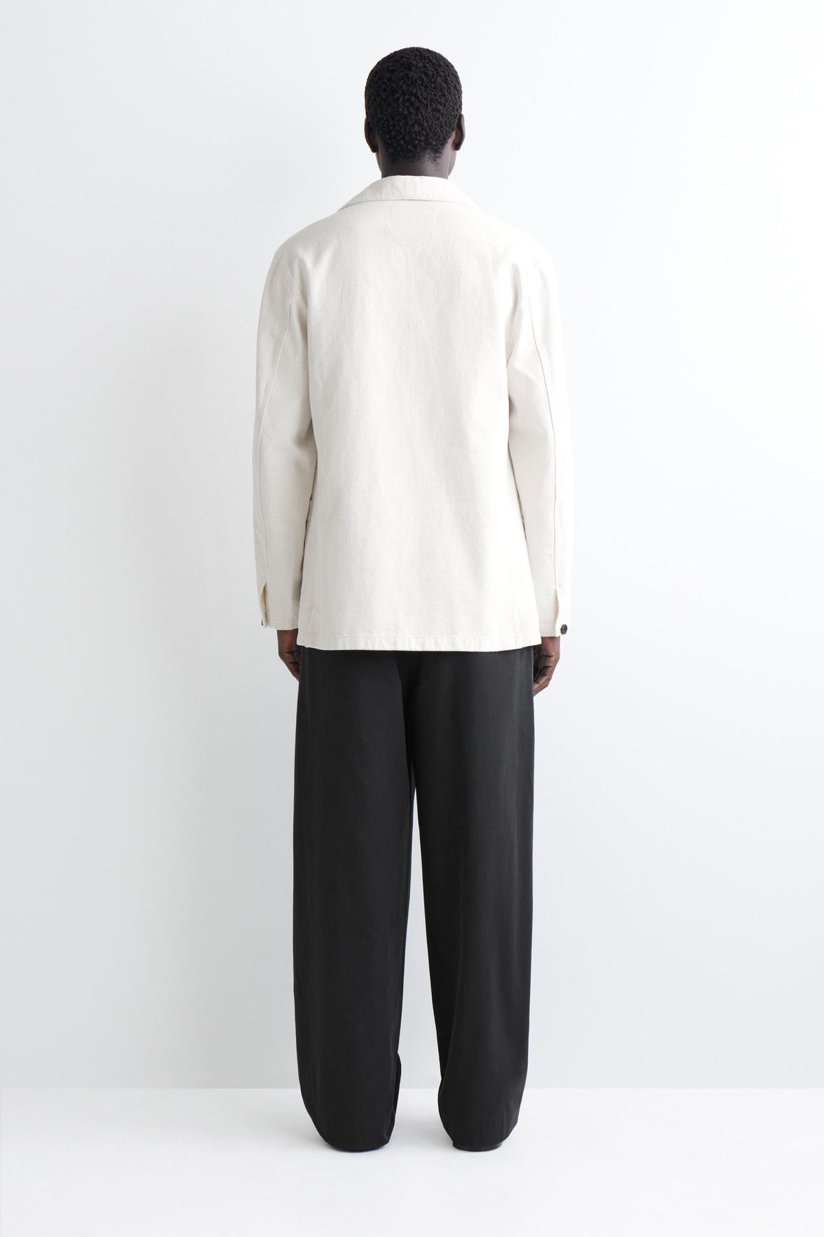 SOBRECAMISA DE MEZCLILLA - BLANCO SUAVE - StillMedia/Lookbook