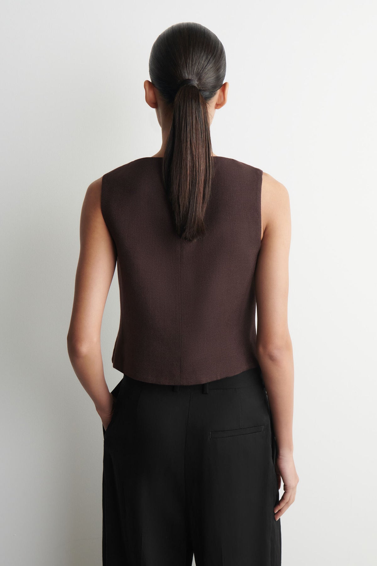 CHALECO SASTRE - MARRÓN - StillMedia/Lookbook