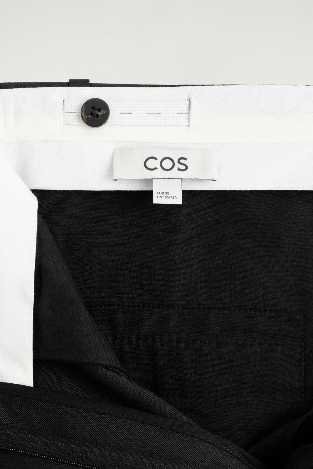 PANTALONES DE TAILLE RELAJADO - NEGRO | DescriptiveDetail