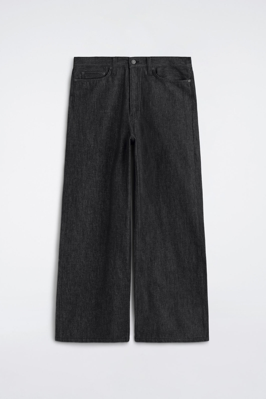 DÓBLAJE JEANS WIDE-LEG - NEGRO DESVANECIDO | DescriptiveStillLife