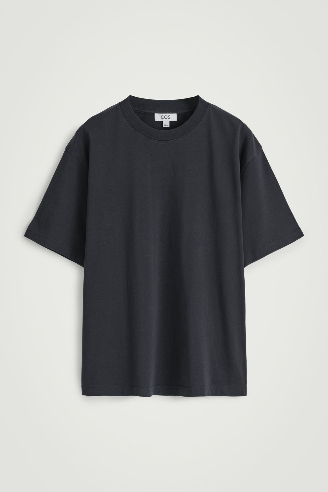 CAMISETA DE ALGODÓN RELAJADA Y LIGERA - AZUL MARINO | DescriptiveStillLife