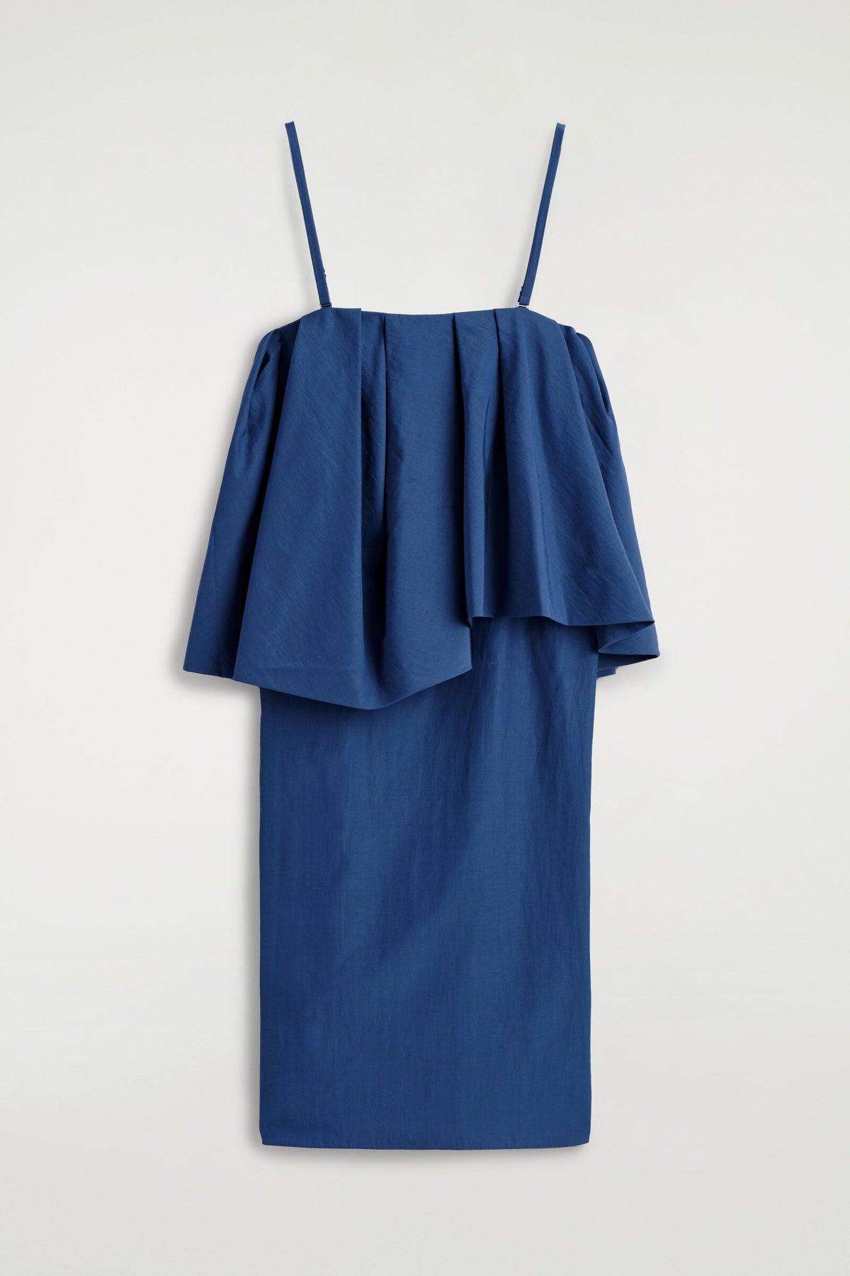 VESTIDO MIDI CON BANDEAU EN CAPAS - TINTA - StillMedia/DescriptiveStillLife