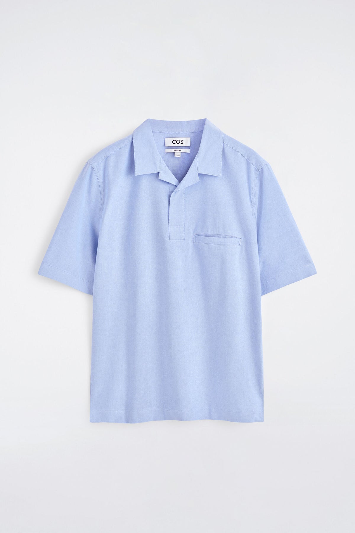 CAMISA DE ALGODÓN OXFORD - AZUL CLARO | DescriptiveStillLife