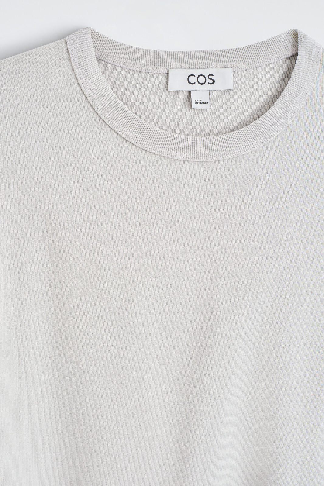 CAMISETA DE ALGODÓN RELAJADO LAVADO - AZUL CLARO | DescriptiveDetail