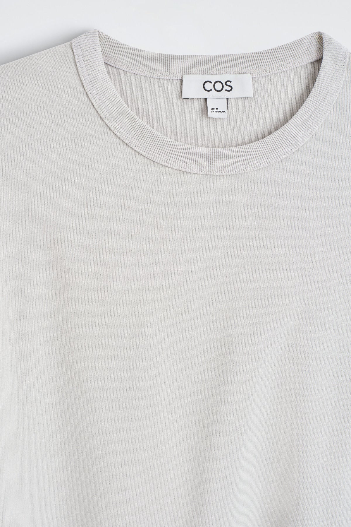 CAMISETA DE ALGODÓN RELAJADO LAVADO - AZUL CLARO | DescriptiveDetail