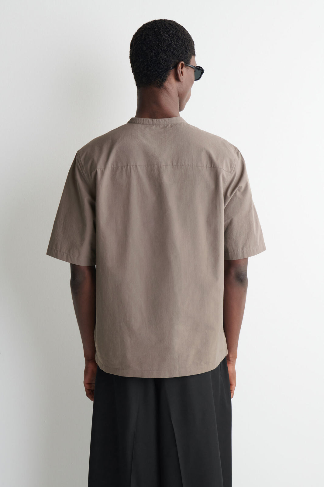 CAMISA DE ALGODÓN - MARRÓN
