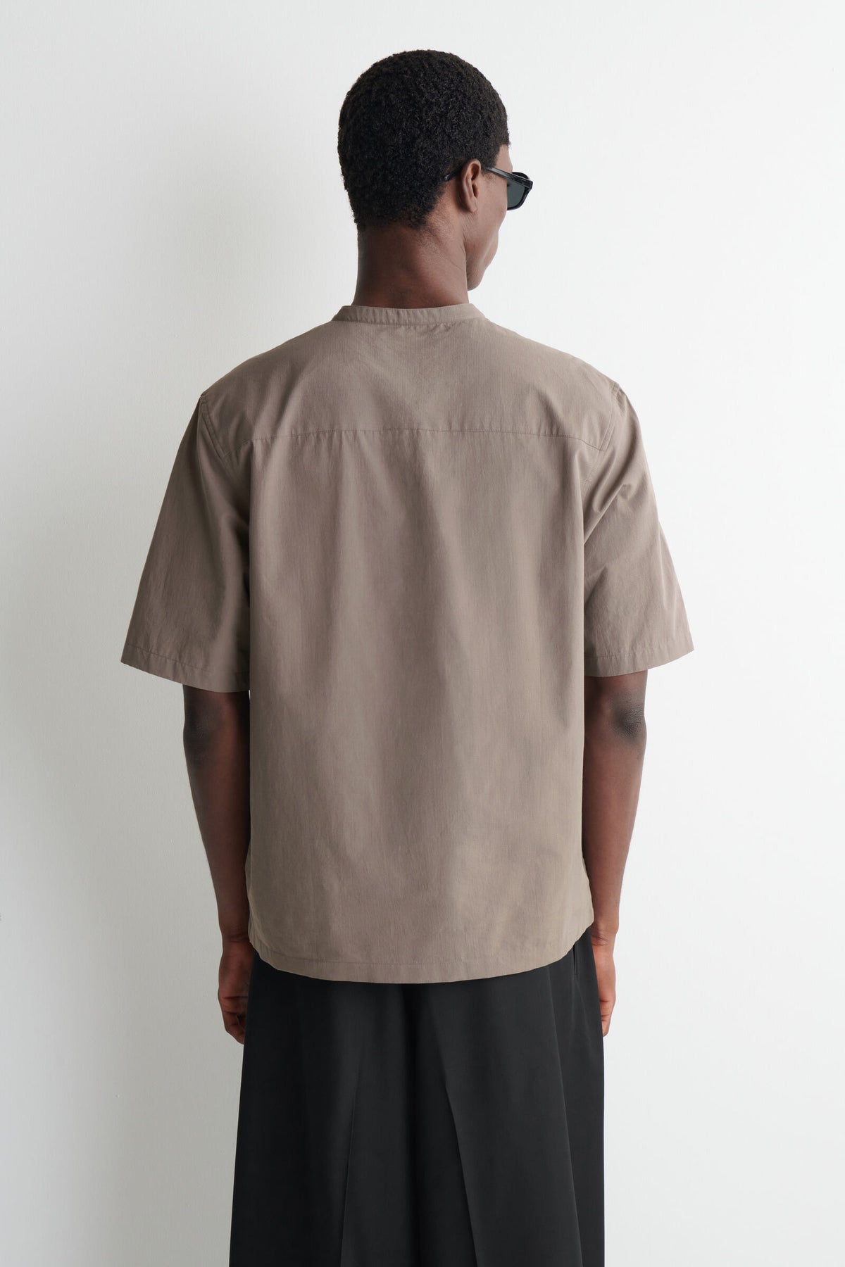CAMISA DE ALGODÓN - MARRÓN
