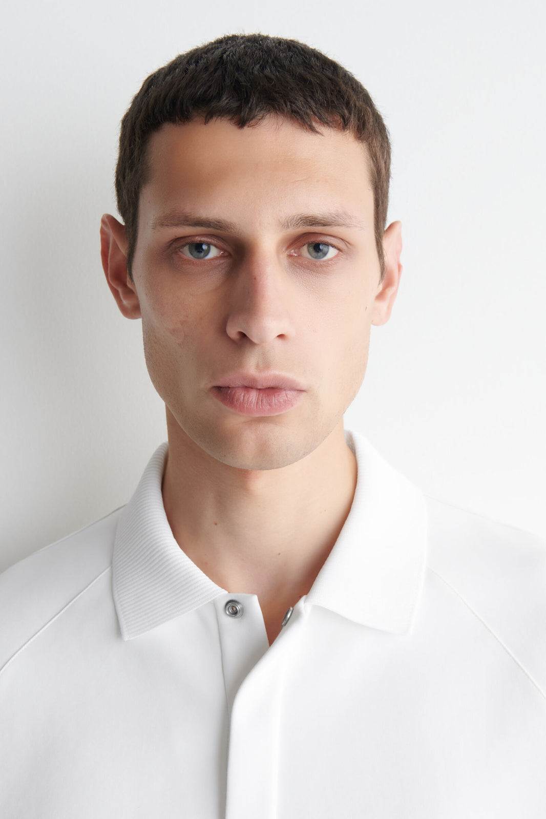 POLO DE SCUBA-JERSEY - BLANCO