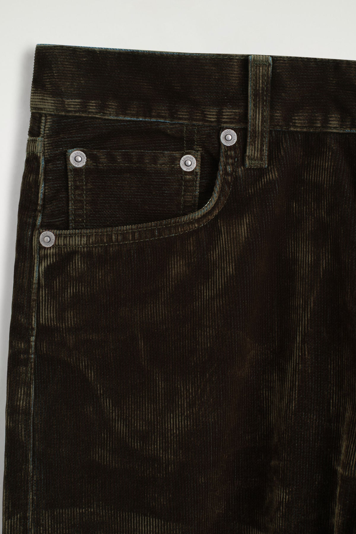 JEANS DE PANA DE CORTE RECTO CHORD - MARRÓN | DescriptiveDetail