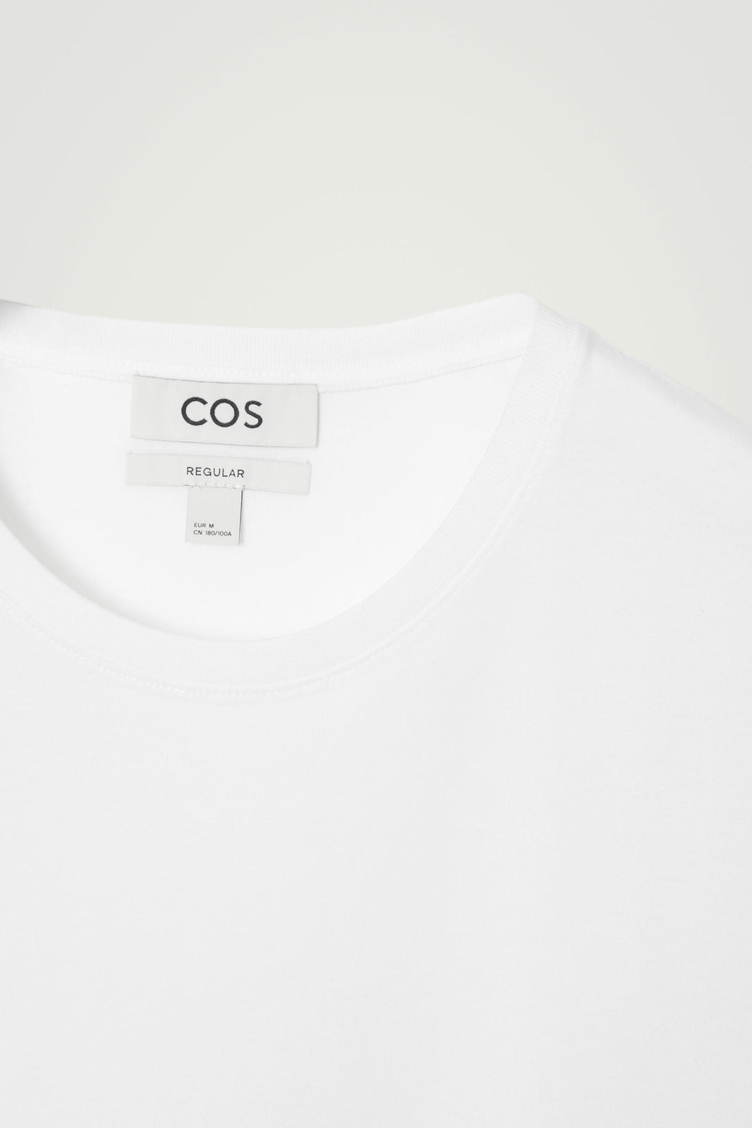 3-PACK DE CAMISETAS DE ALGODÓN CON CUELLO REDONDO - BLANCO | DescriptiveDetail