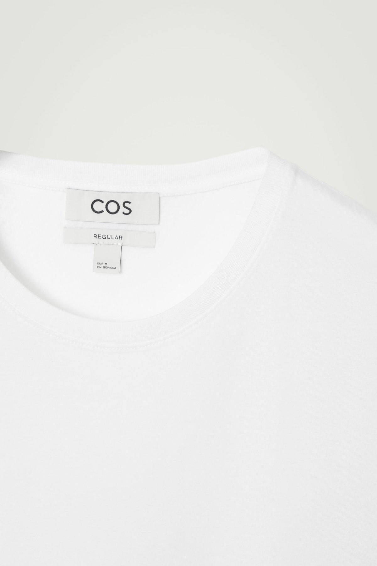 3-PACK DE CAMISETAS DE ALGODÓN CON CUELLO REDONDO - BLANCO | DescriptiveDetail