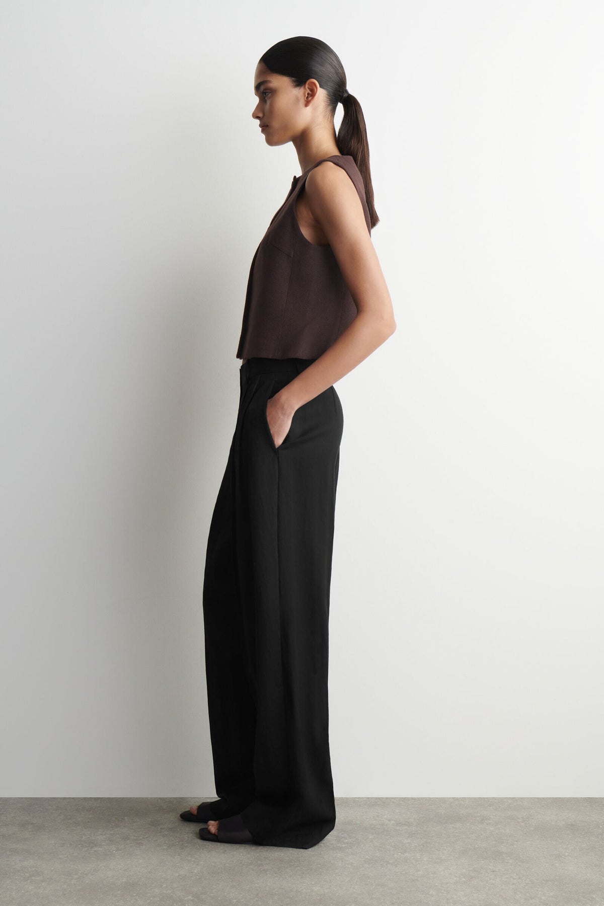 CHALECO SASTRE - MARRÓN - StillMedia/Lookbook