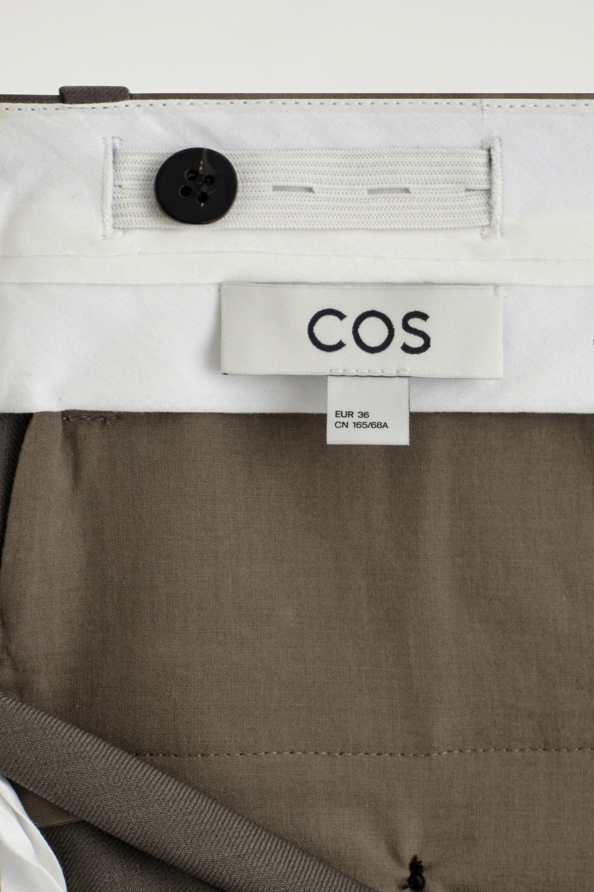 PANTALONES BOOTCUT DE SARGA DE LANA - TOPO - StillMedia/DescriptiveDetail