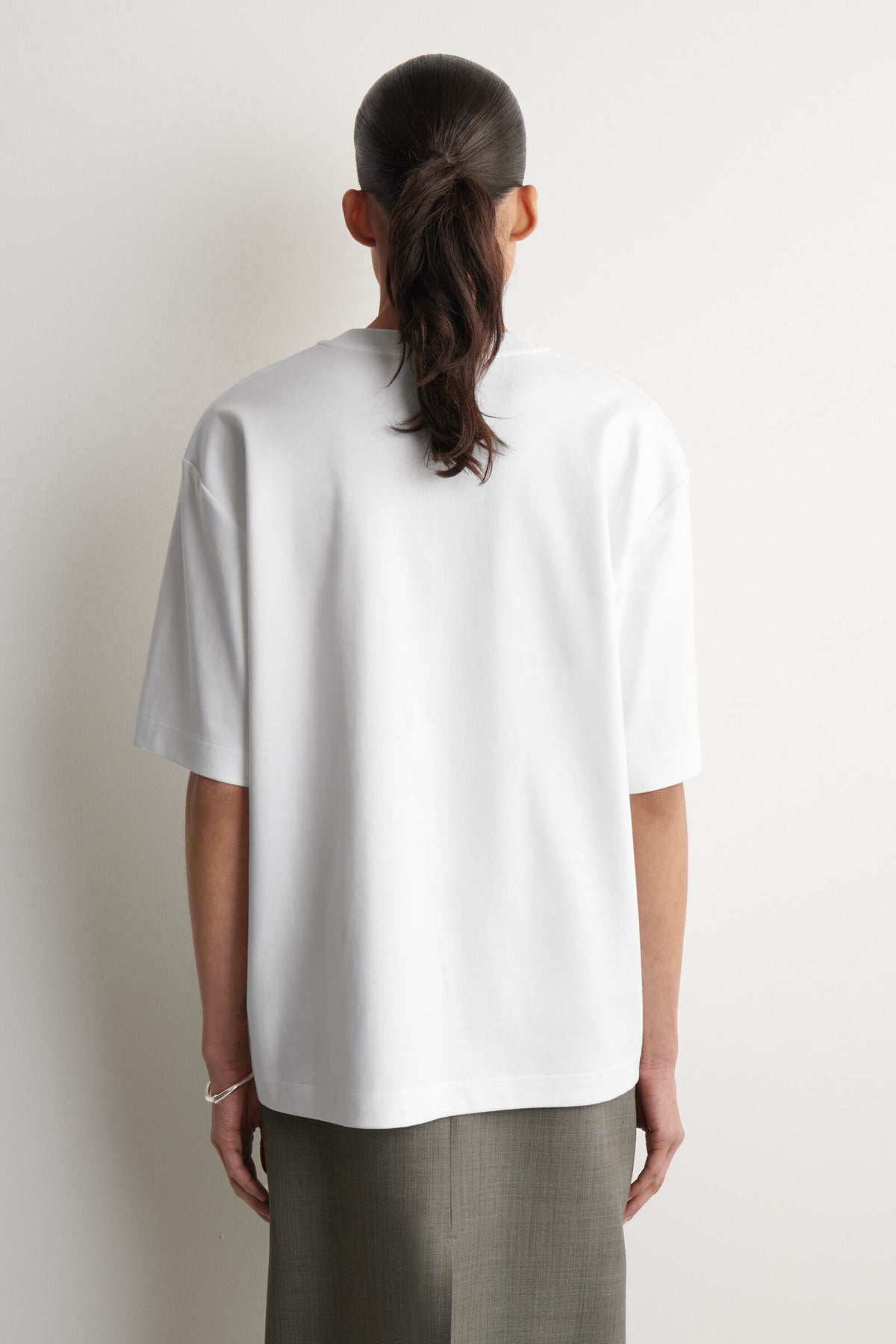 CAMISETA OVERSIZED - BLANCO 
