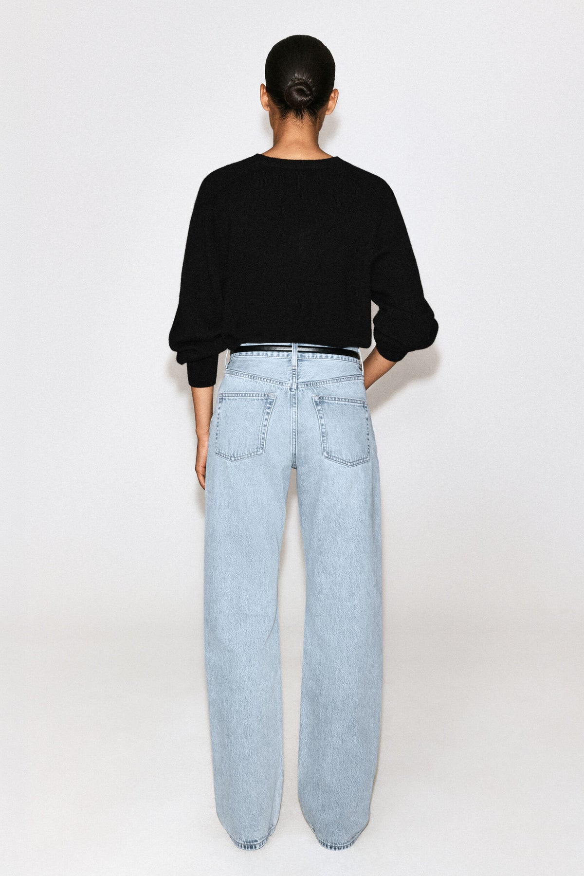 JEANS DE PIERNA RECTA CHORD - AZUL CLARO