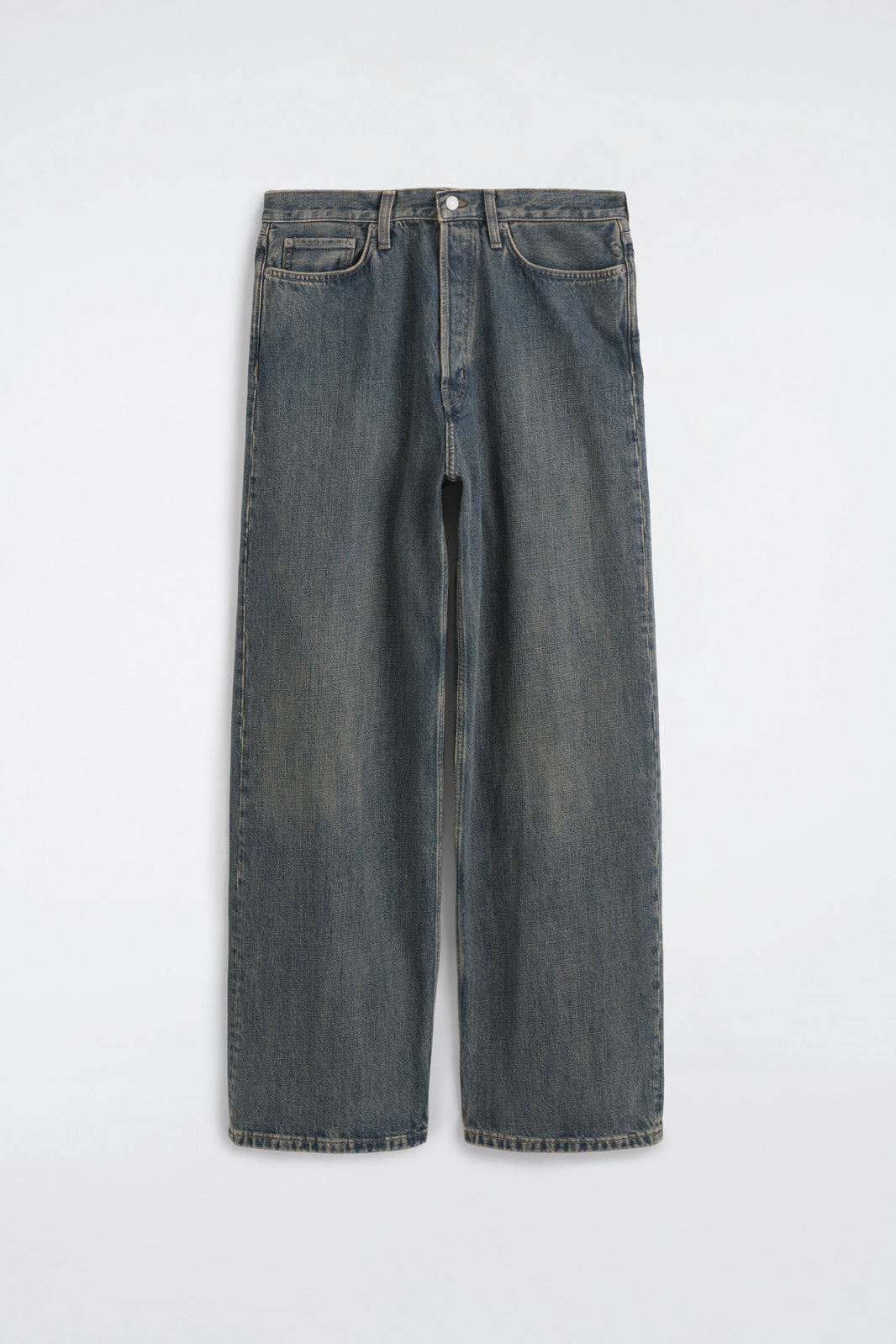 DÓBLAJE JEANS WIDE-LEG - AZUL DESVANECIDO | DescriptiveStillLife