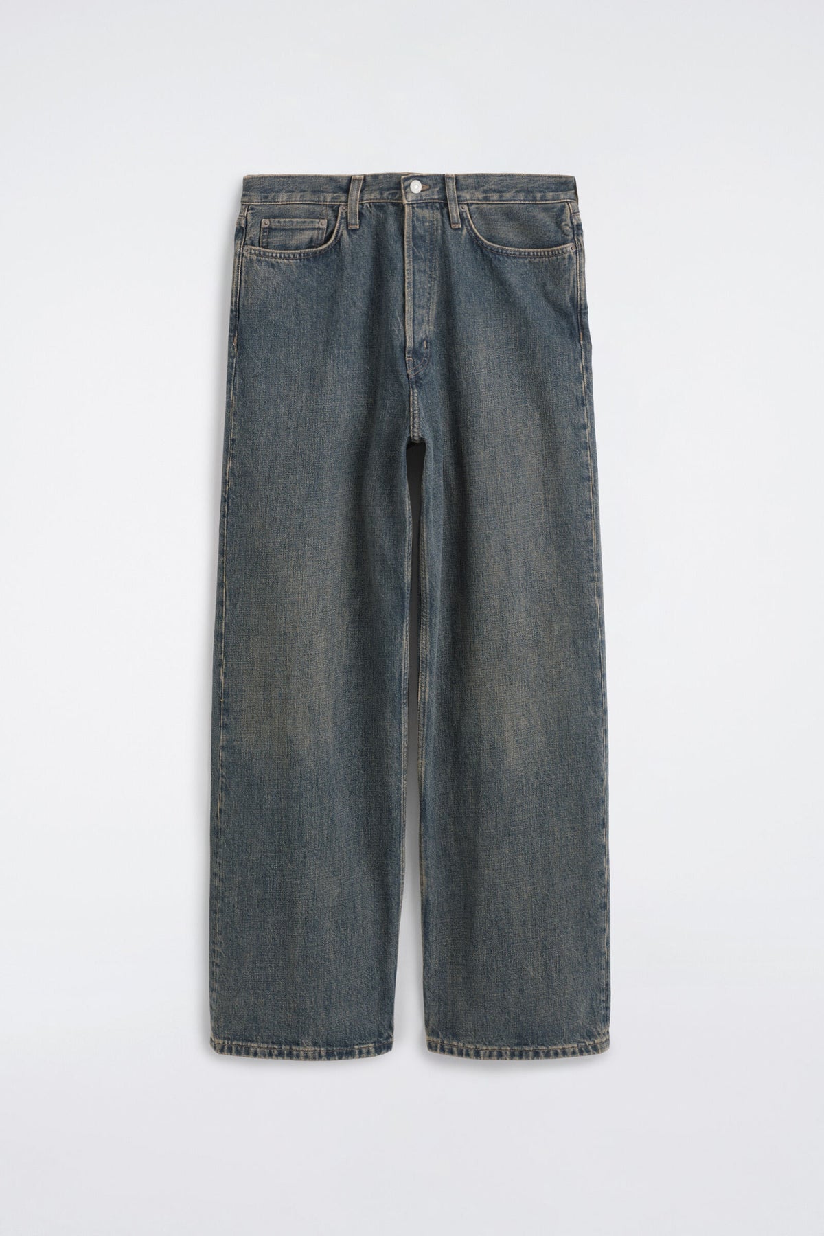 DÓBLAJE JEANS WIDE-LEG - AZUL DESVANECIDO | DescriptiveStillLife