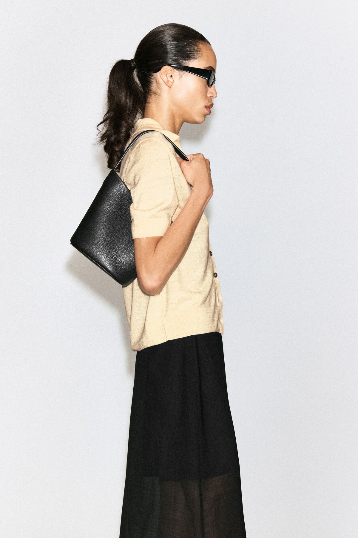 BOLSO TOTE PARADIGM MICRO  - PIEL - NEGRO - StillMedia/Lookbook