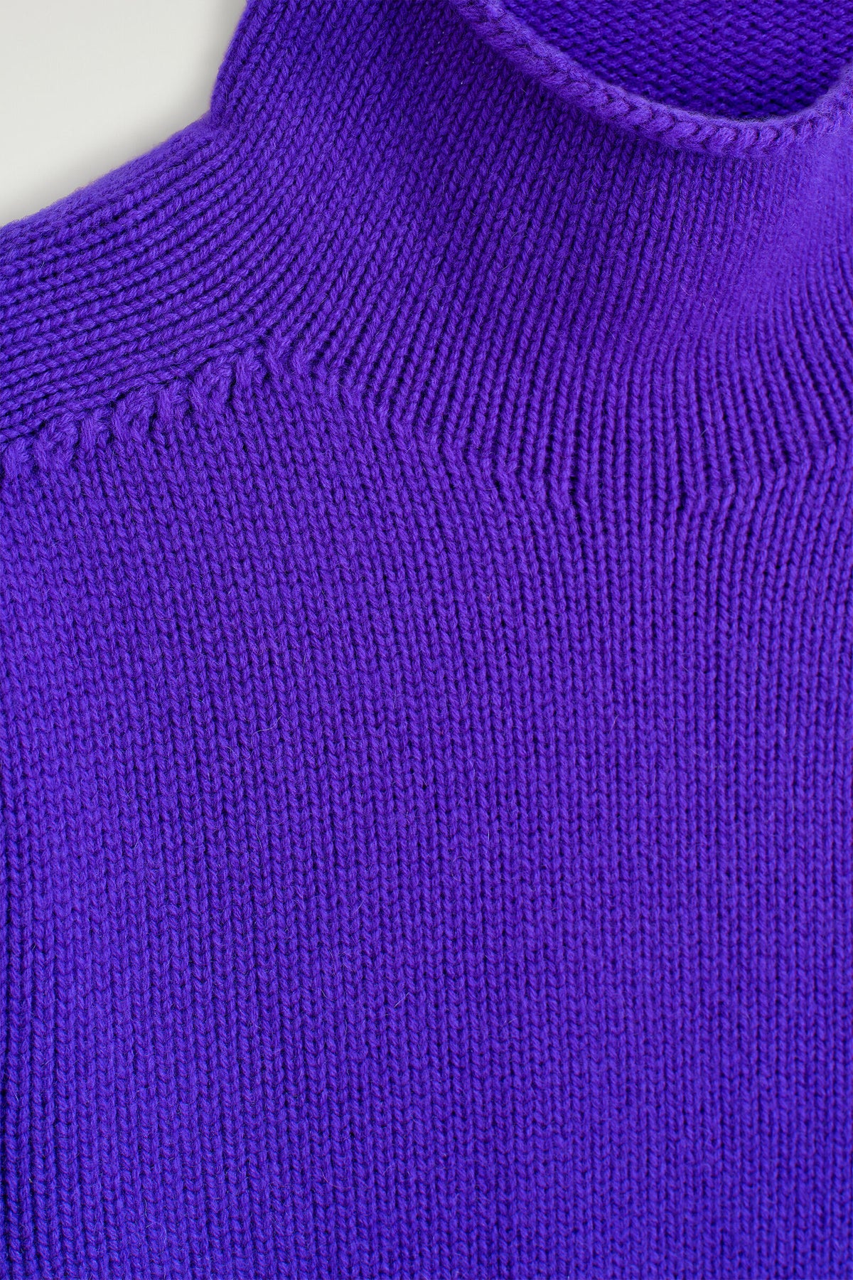 SUÉTER DE CUELLO DE TORTUGA DE CACHEMIRA - MORADO | DescriptiveDetail