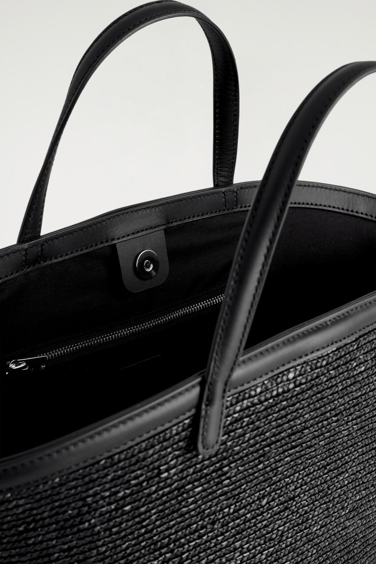 BOLSA DE TOTE DE AGUA SALADA - PAJA - NEGRO - StillMedia/DescriptiveDetail