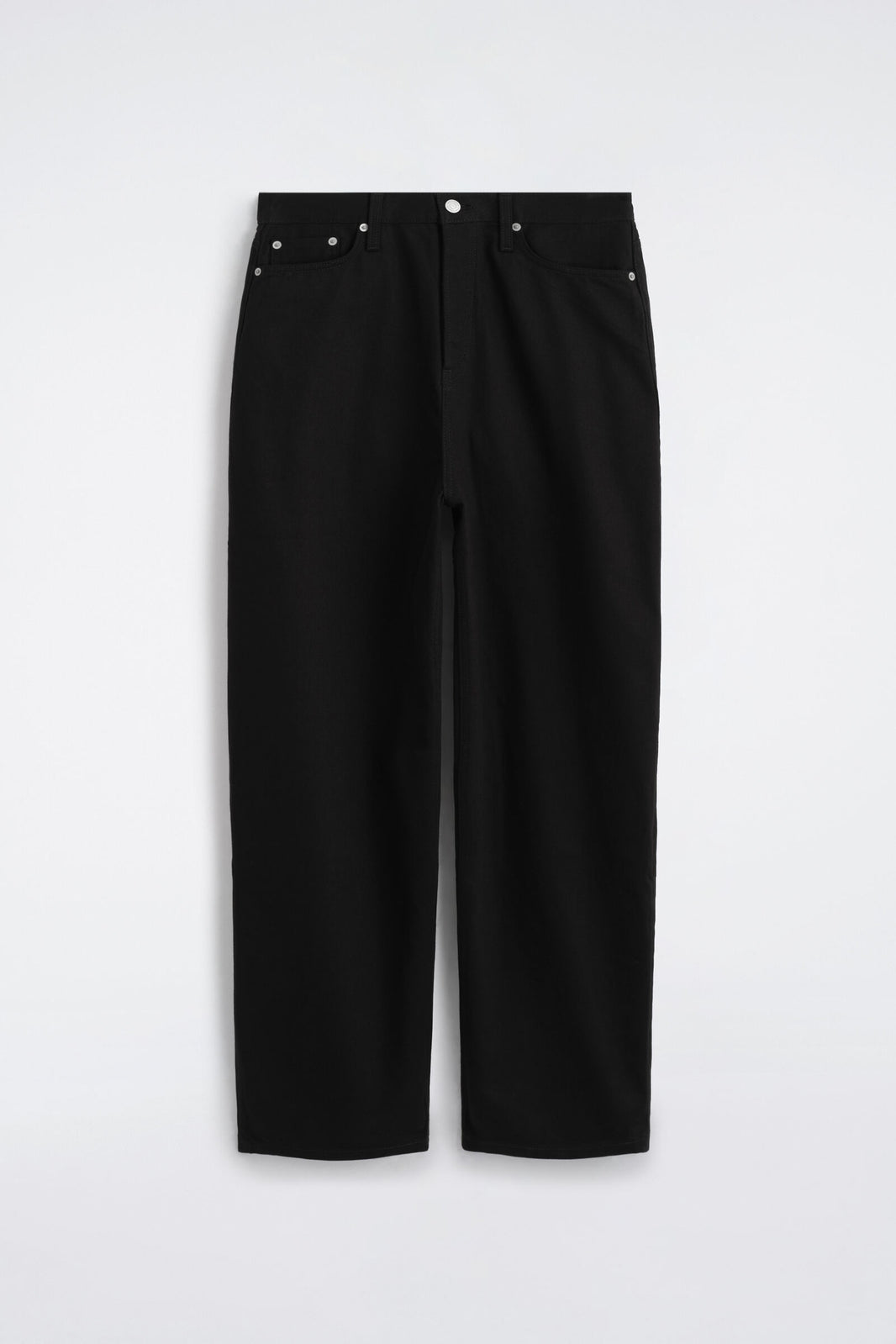 JEANS MALLOW RELAXED-FIT BARREL-LEG - NEGRO | DescriptiveStillLife
