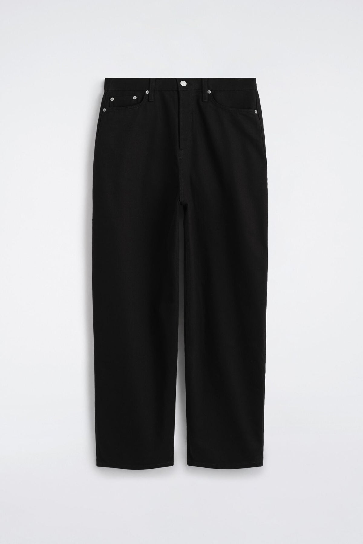 JEANS MALLOW RELAXED-FIT BARREL-LEG - NEGRO | DescriptiveStillLife