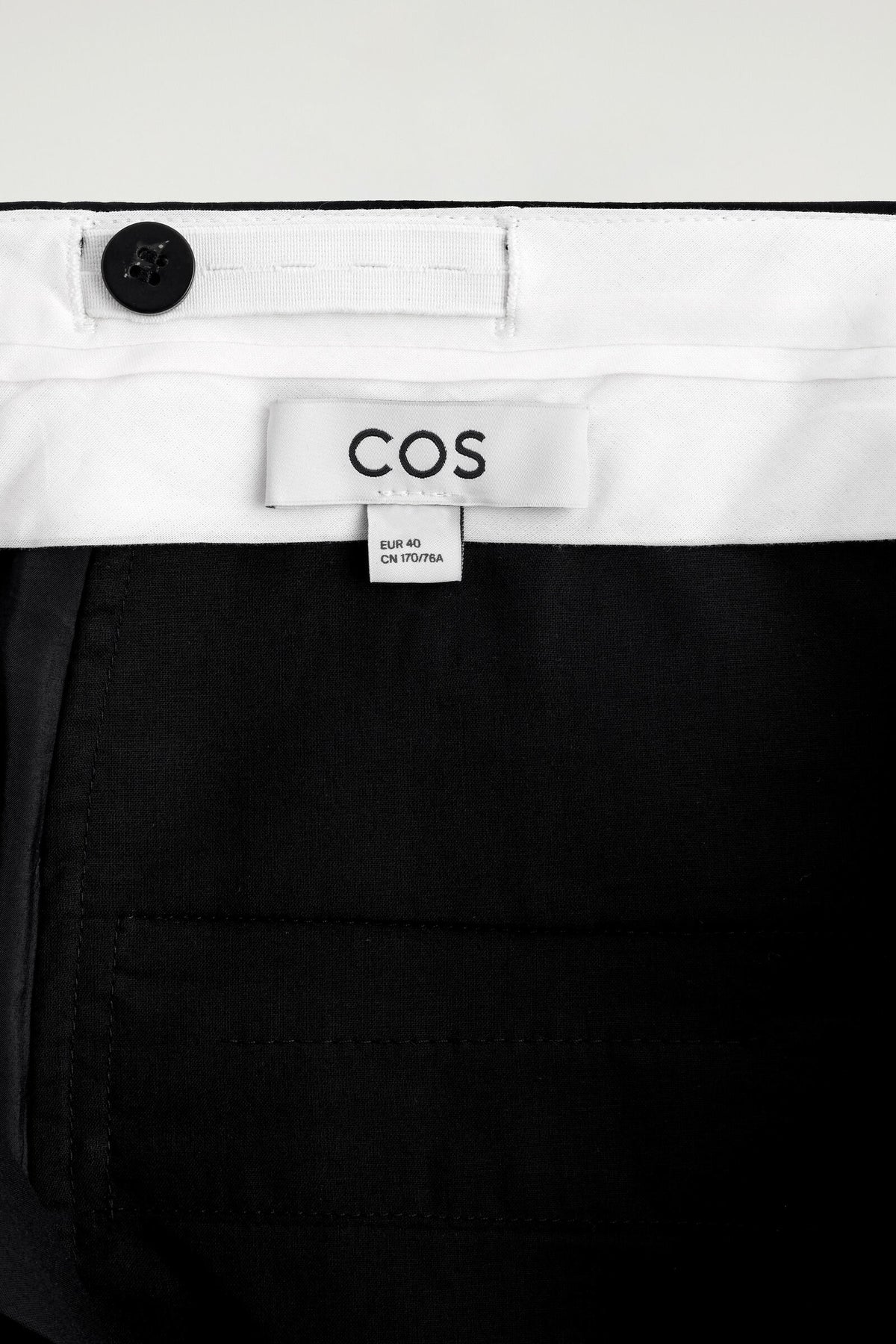 PANTALONES DRAPEADOS DE PIERNA RECTA - NEGRO - StillMedia/DescriptiveDetail
