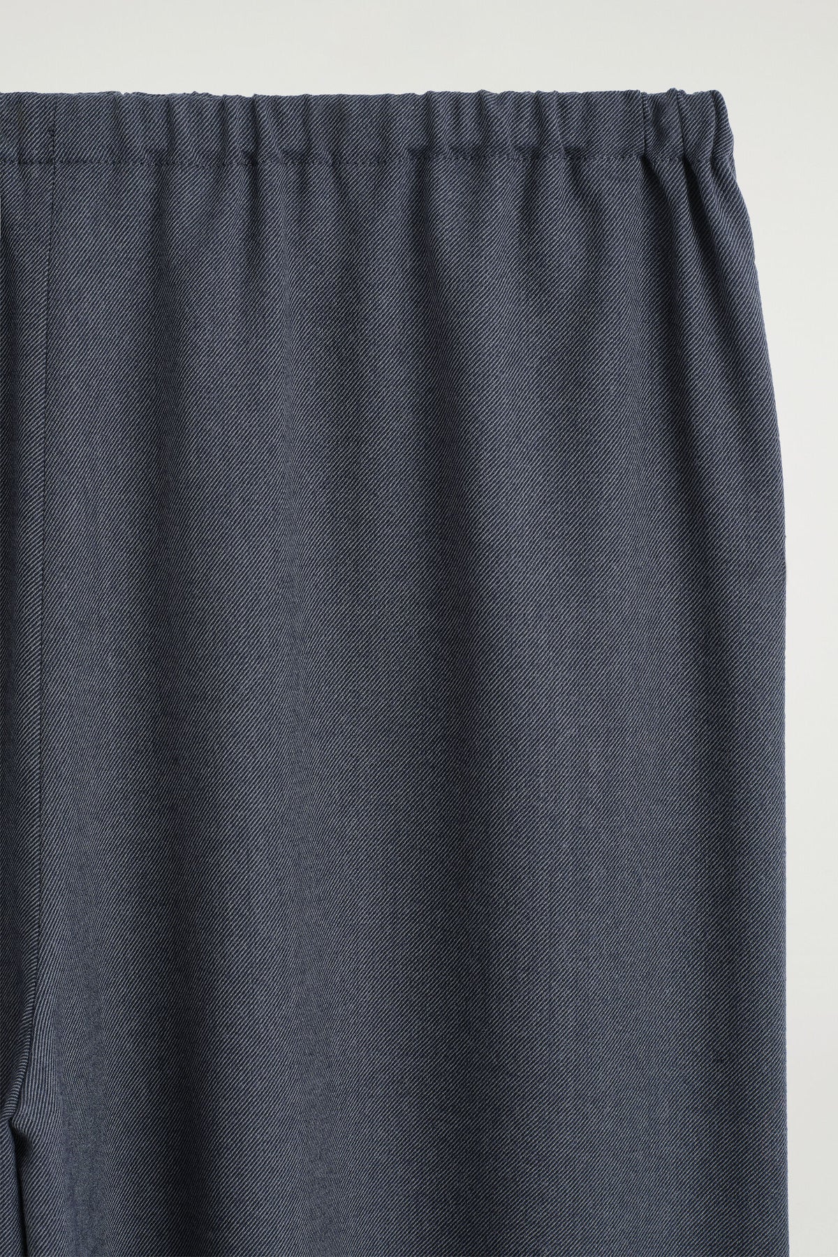 PANTALONES DE MEZCLA DE LANA - AZUL GRIS | DescriptiveDetail