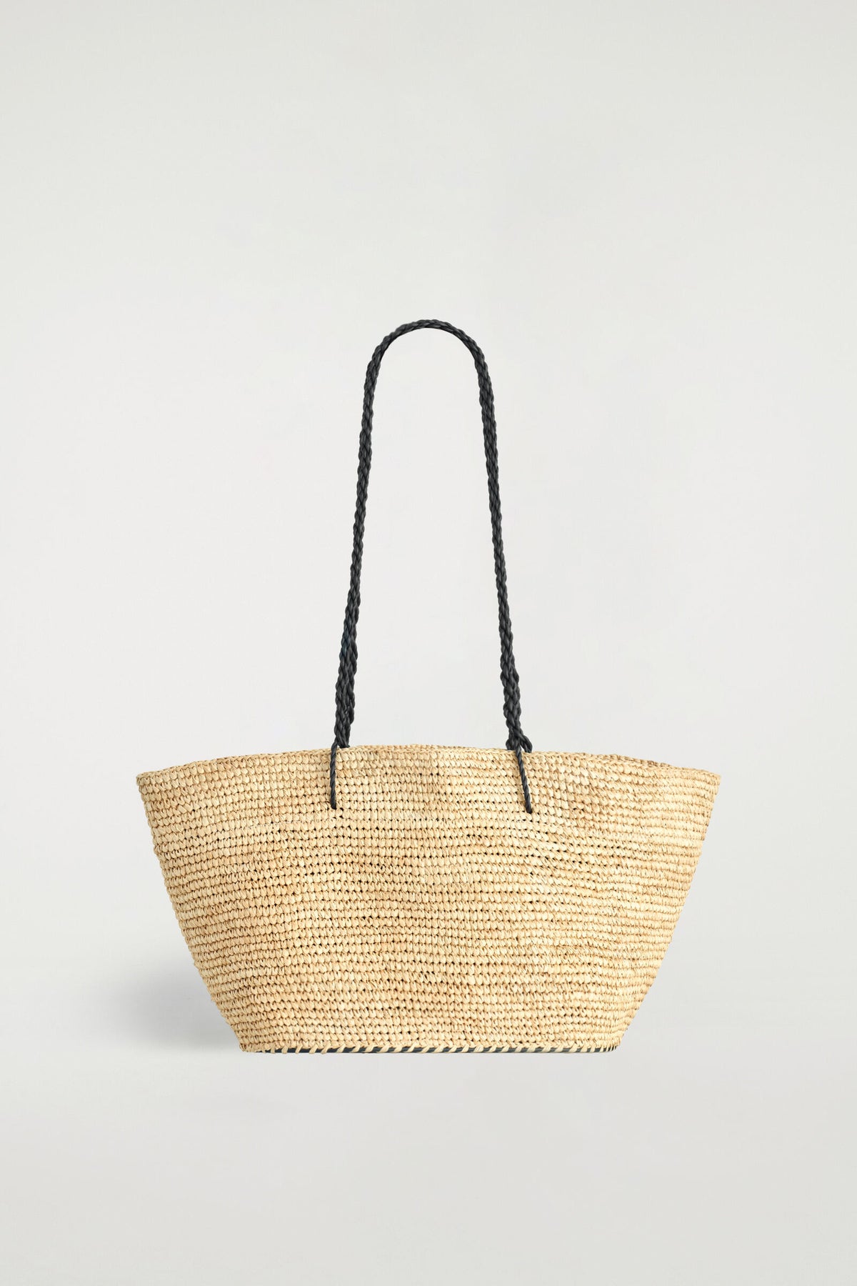 BOLSA DE MANO RIVIERA TEJIDA A MANO - PJA - BEIGE | DescriptiveStillLife
