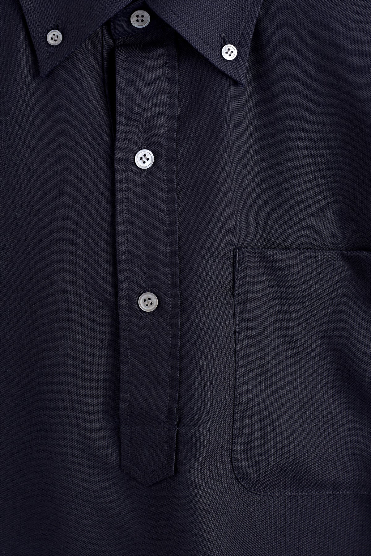 CAMISA POPOVER OVERSIZE - AZUL MARINO | DescriptiveDetail