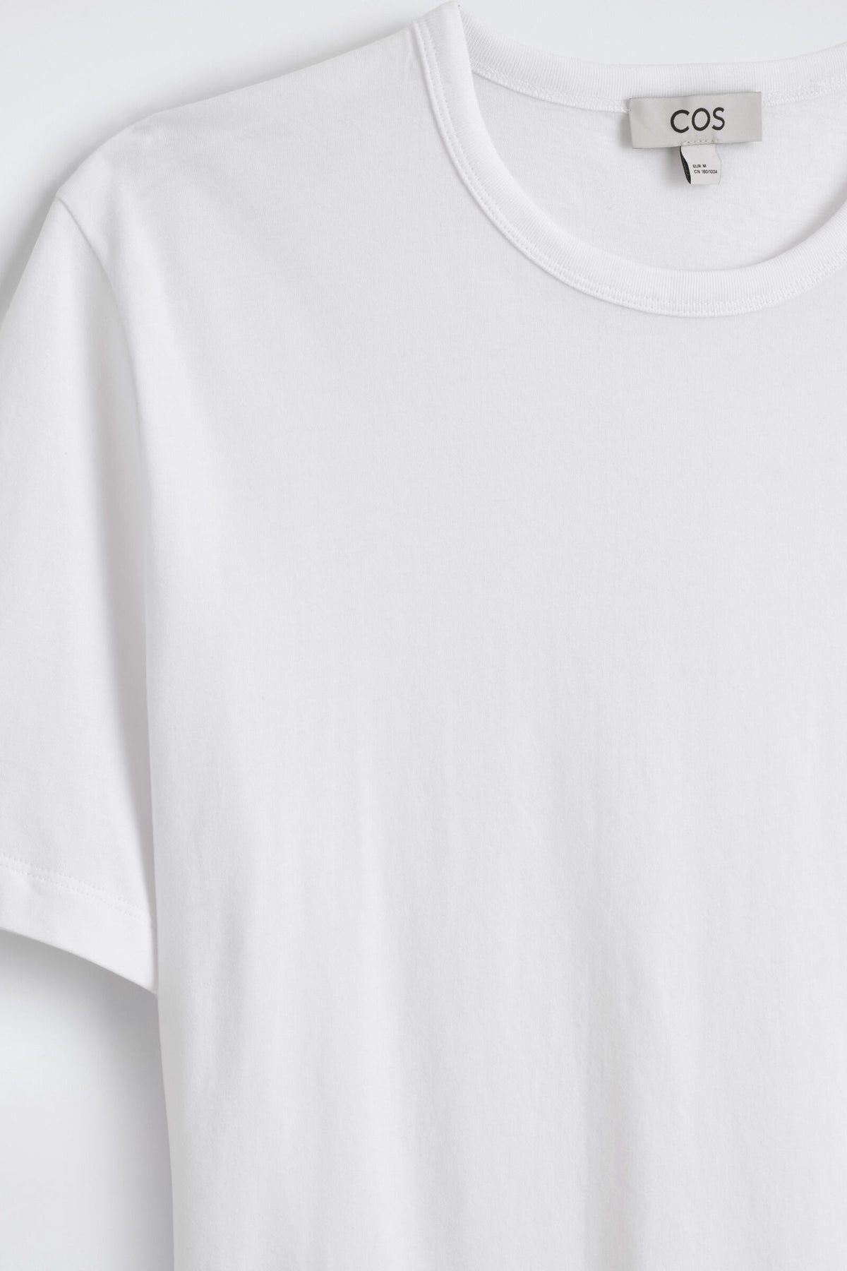CAMISETA DE ALGODÓN PEINADO - BLANCO | DescriptiveDetail