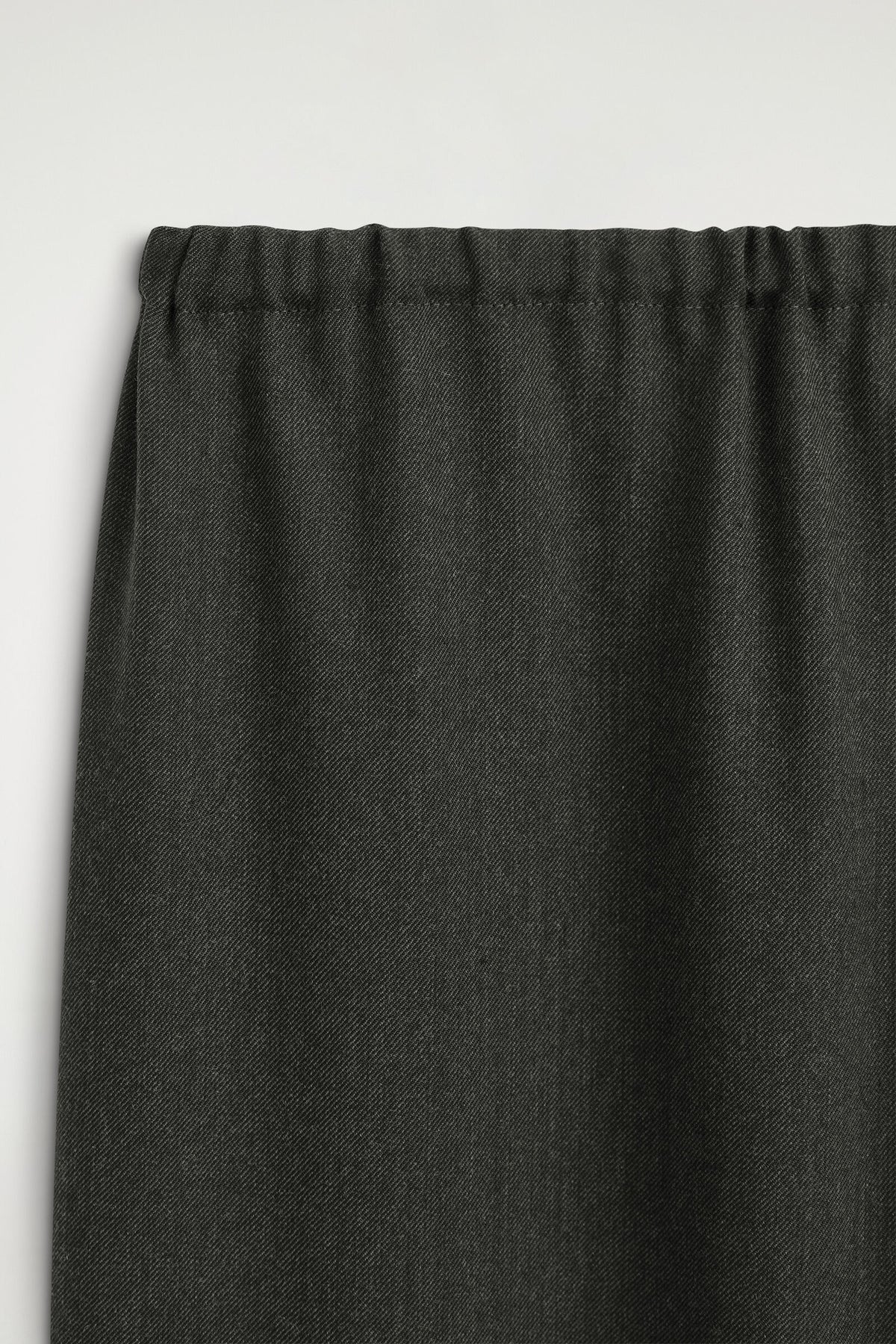 PANTALONES DE MEZCLA DE LANA - GRIS OSCURO | DescriptiveDetail