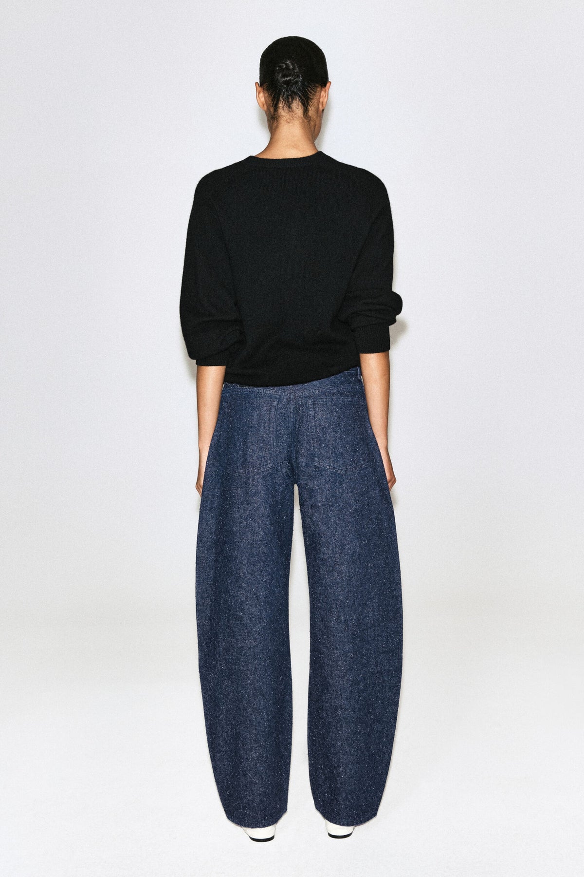 JEANS INLET BOUCLÉ CURVED LEG - AZUL - StillMedia/Lookbook