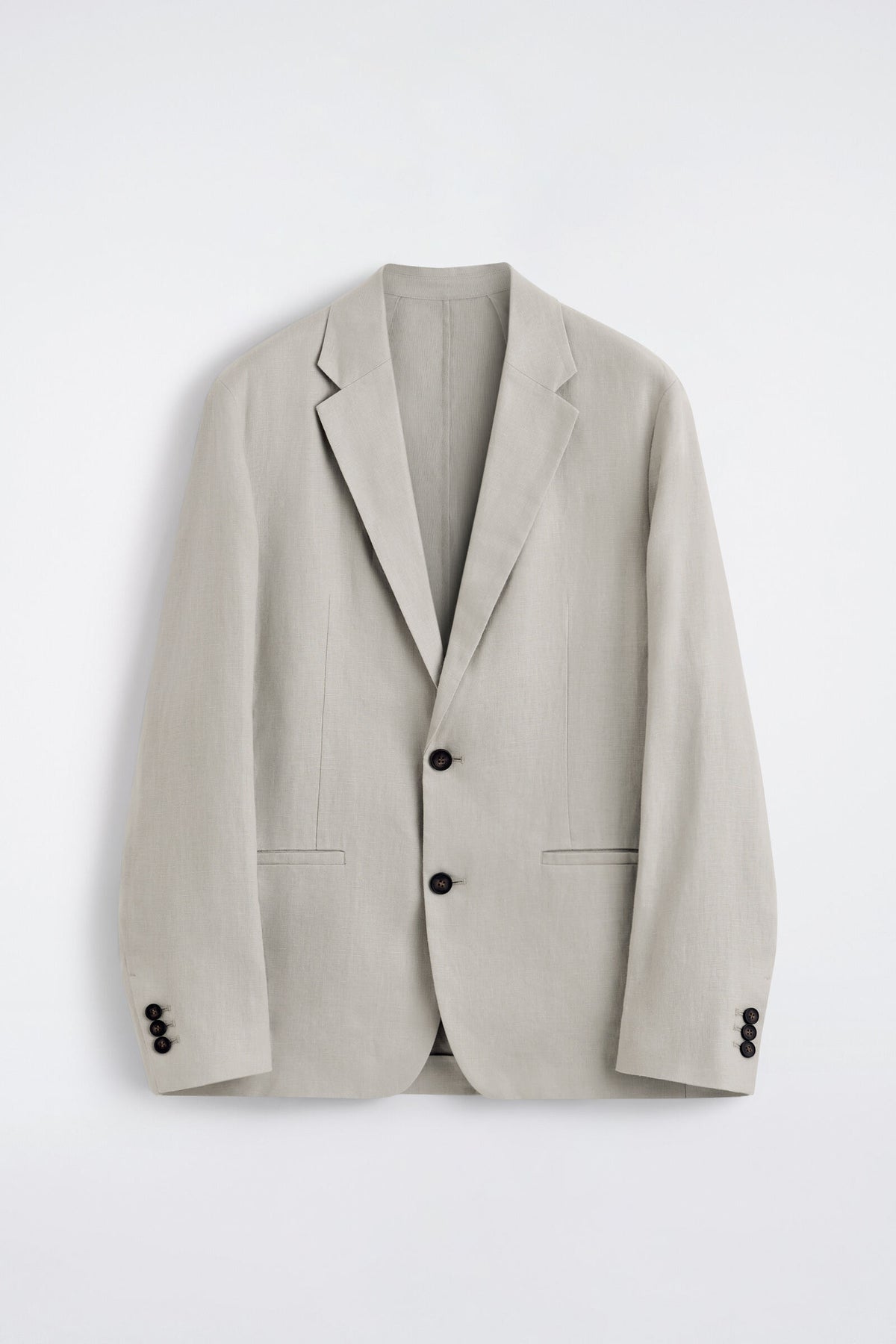 BLAZER DE LINO DE UN SOLO BOTÓN - PISTACHE SUAVE - StillMedia/DescriptiveStillLife