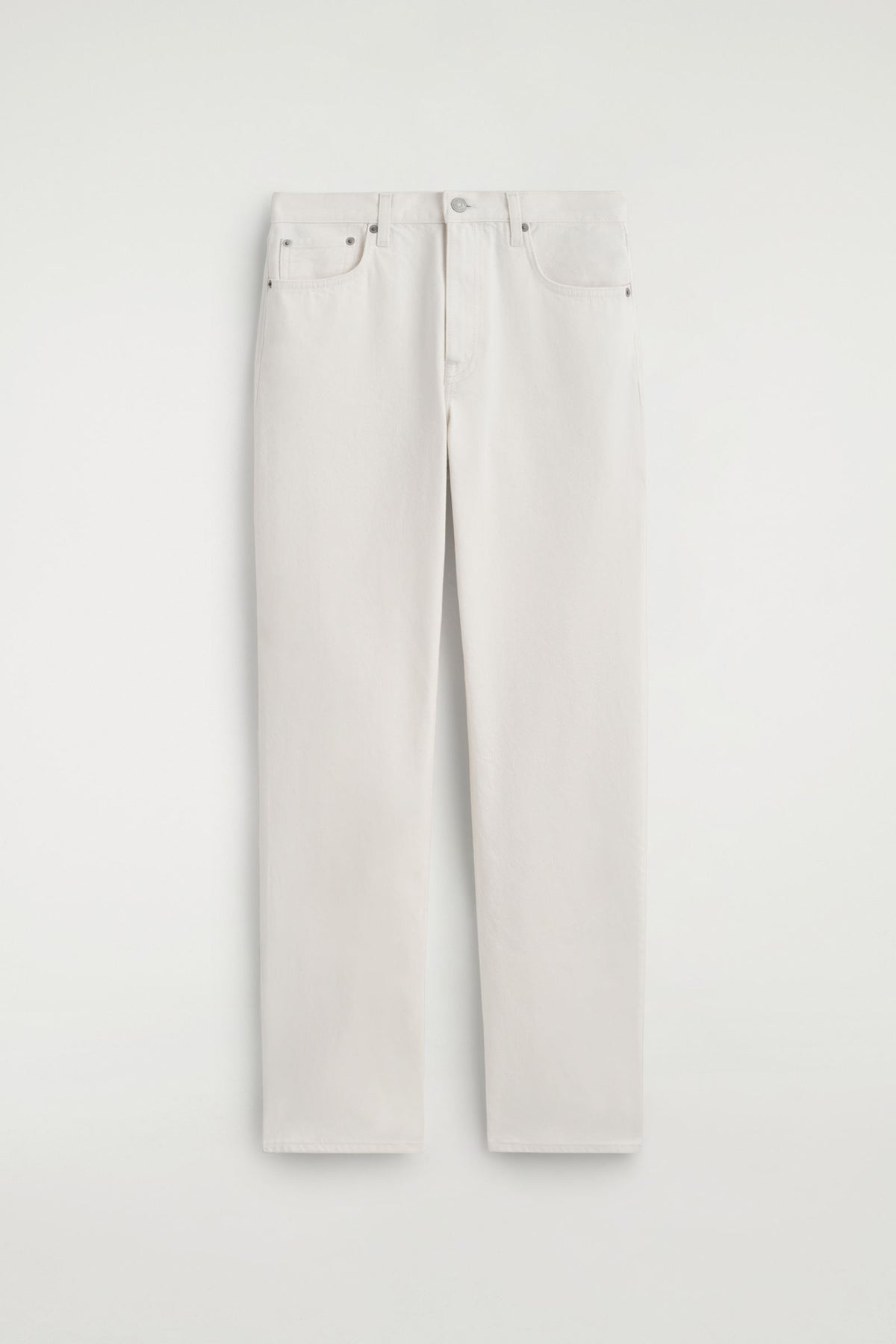 JEANS DE PIERNA RECTA CHORD - BLANCO | DescriptiveStillLife