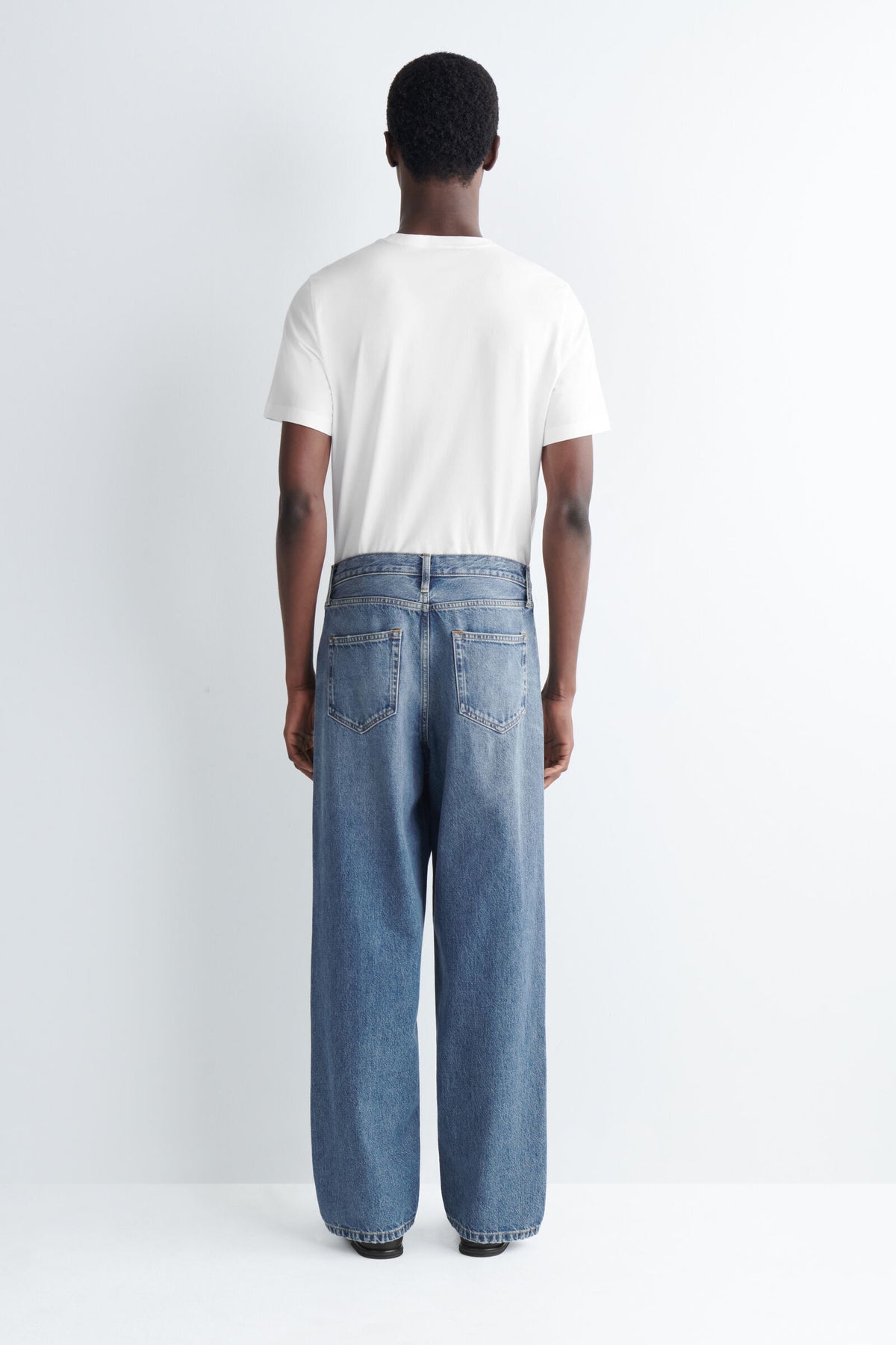 JEANS RIDER RELAXED-FIT DE PIERNA STRAIGHT - AZUL DESVANECIDO