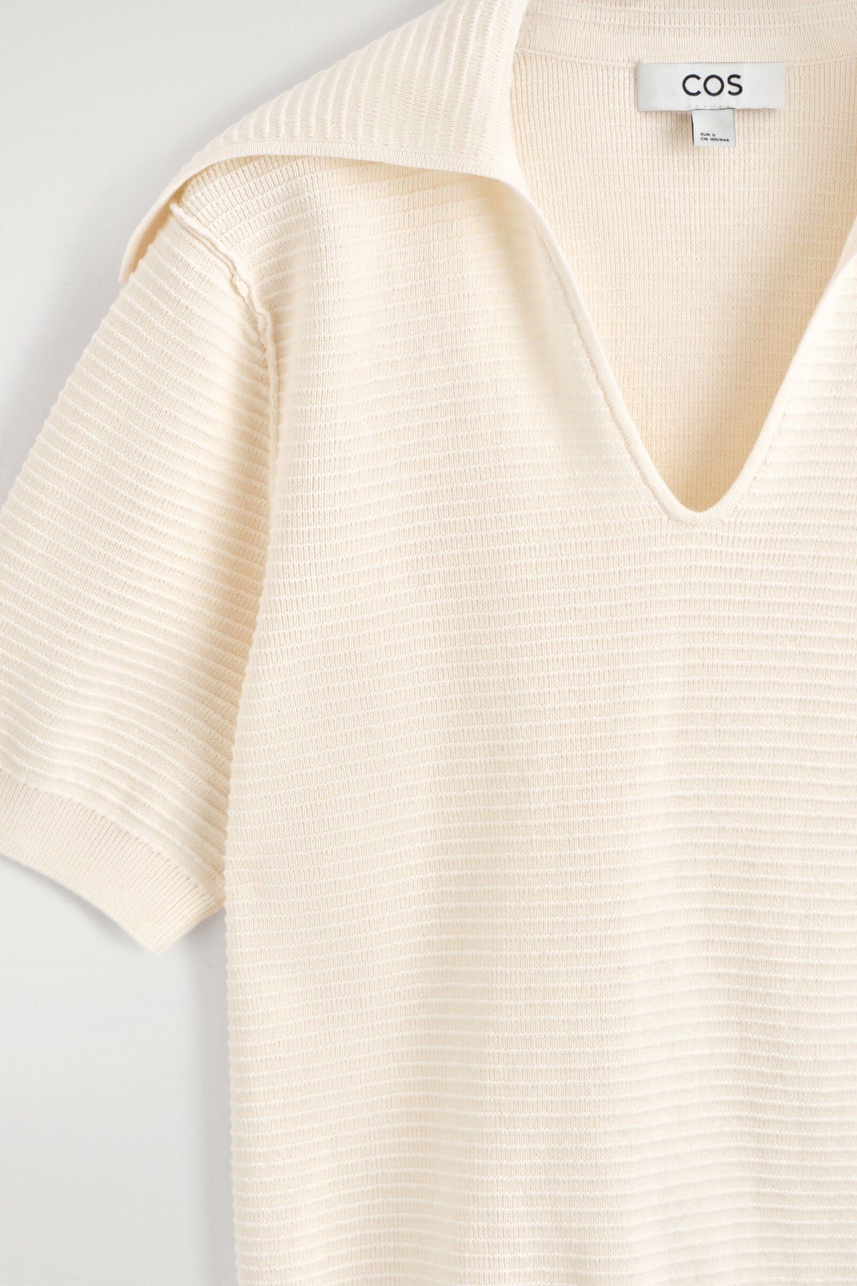 TOP DE PUNTO CON CUELLO DE MARINERO - MARFIL | DescriptiveDetail