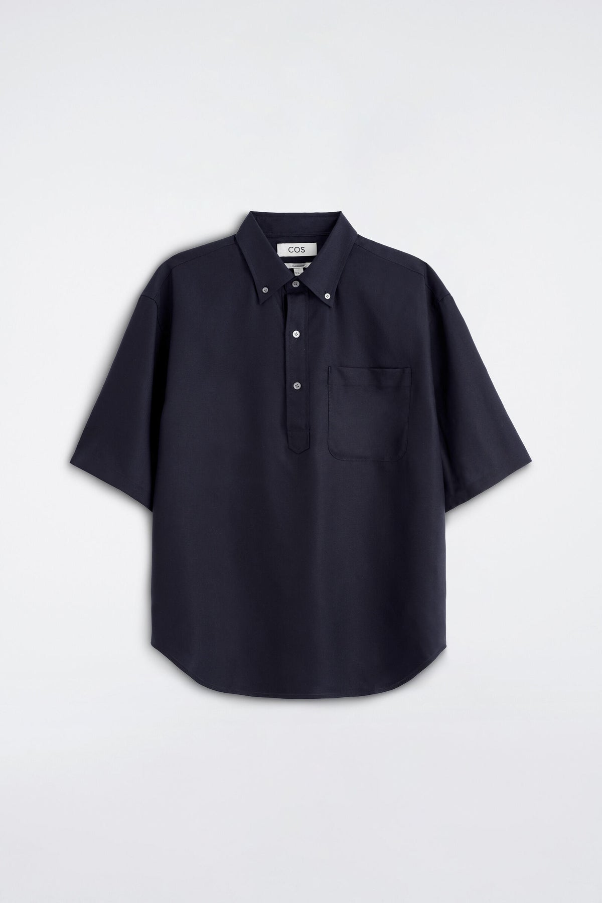 CAMISA POPOVER OVERSIZE - AZUL MARINO | DescriptiveStillLife