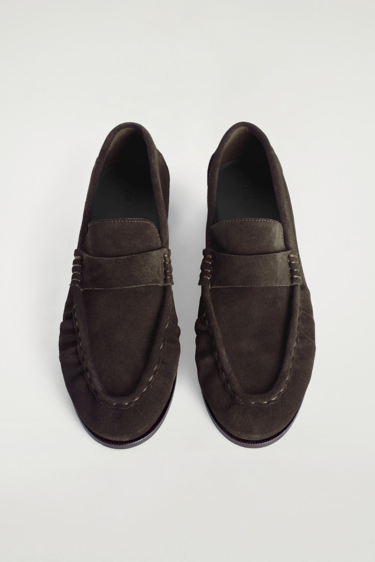 MOCASINES DE PIEL - MARRÓN |