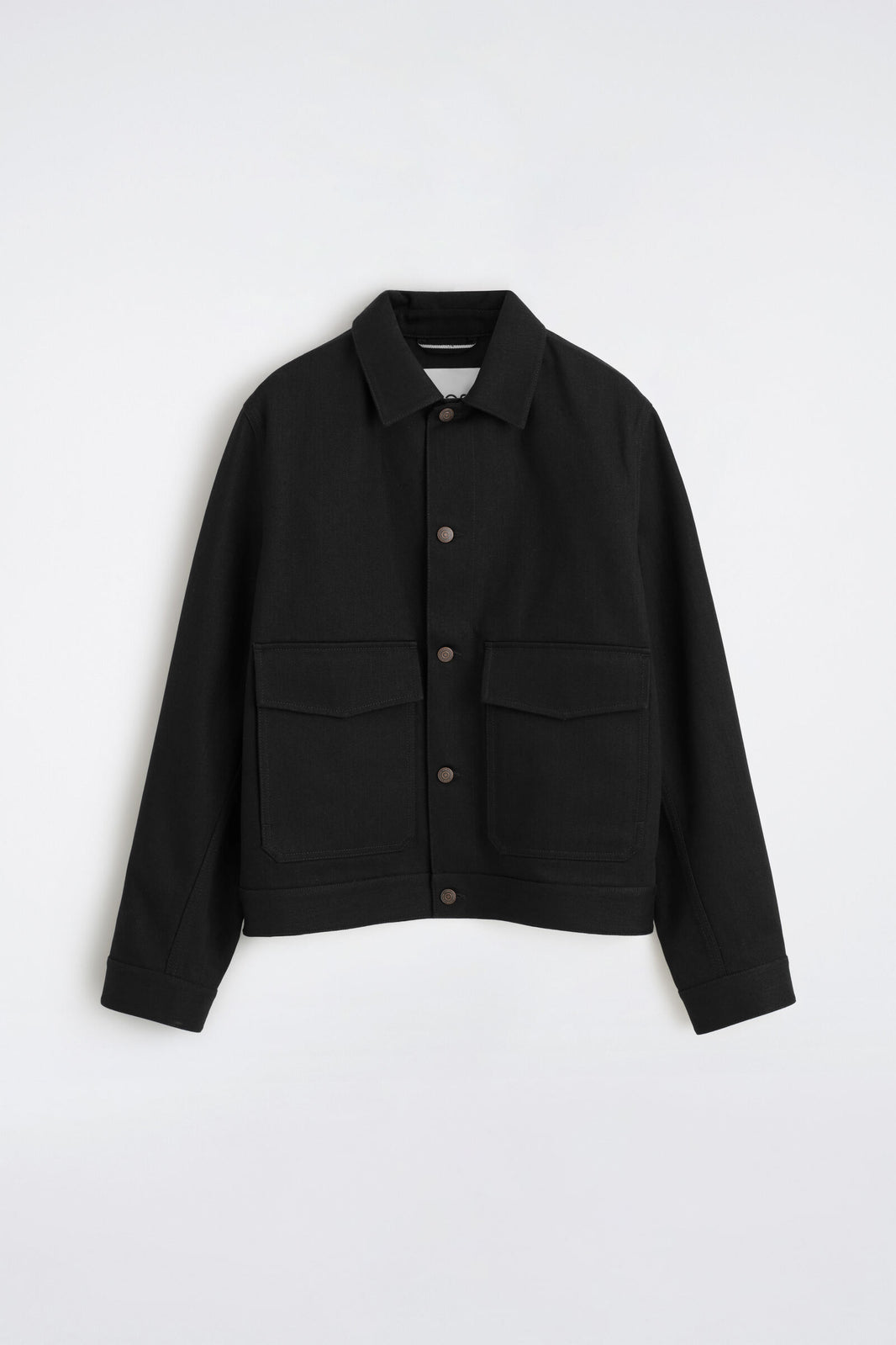 CHAQUETA DE MEZCLILLA RAW SELVEDGE - NEGRO | DescriptiveStillLife