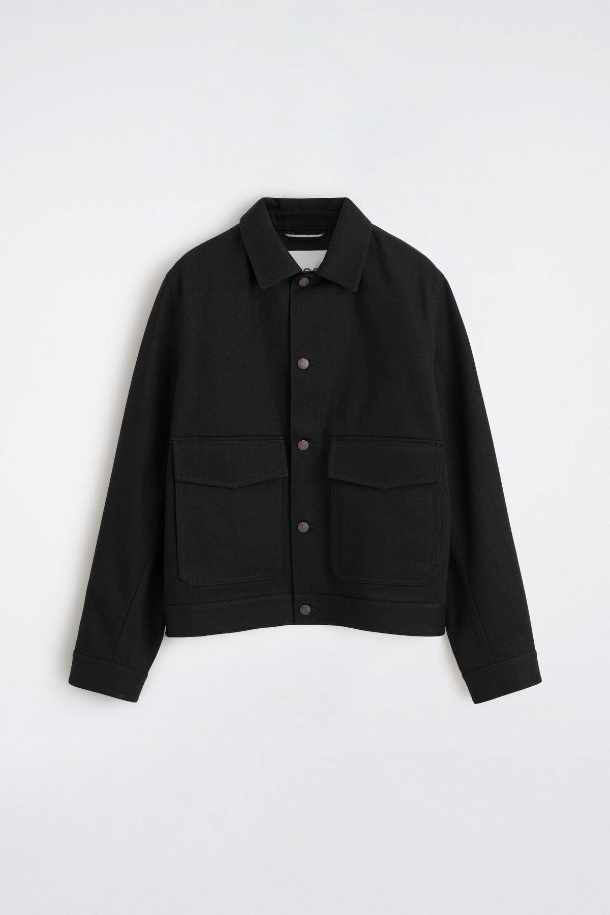 CHAQUETA DE MEZCLILLA RAW SELVEDGE - NEGRO | DescriptiveStillLife