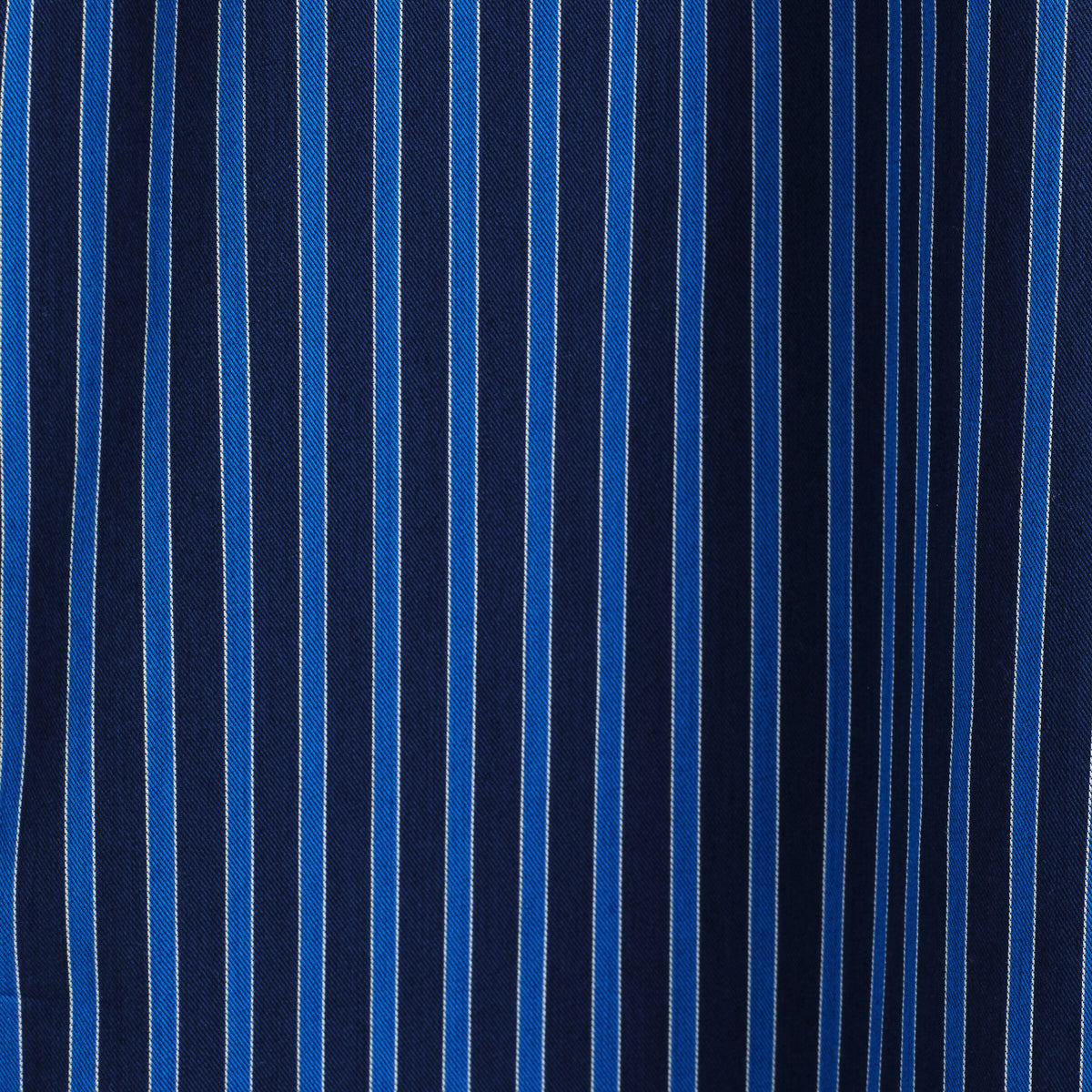 PANTALONES DE RAYAS CON CORDÓN - AZUL / A RAYAS | DescriptiveDetail