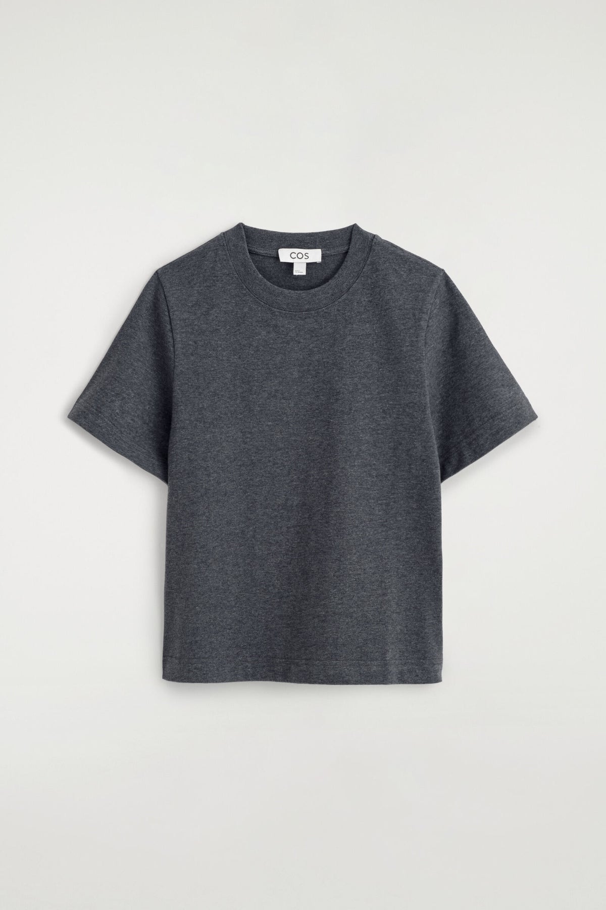 CAMISETA DE CORTE LIMPIO - GRIS MEZCLA | DescriptiveStillLife