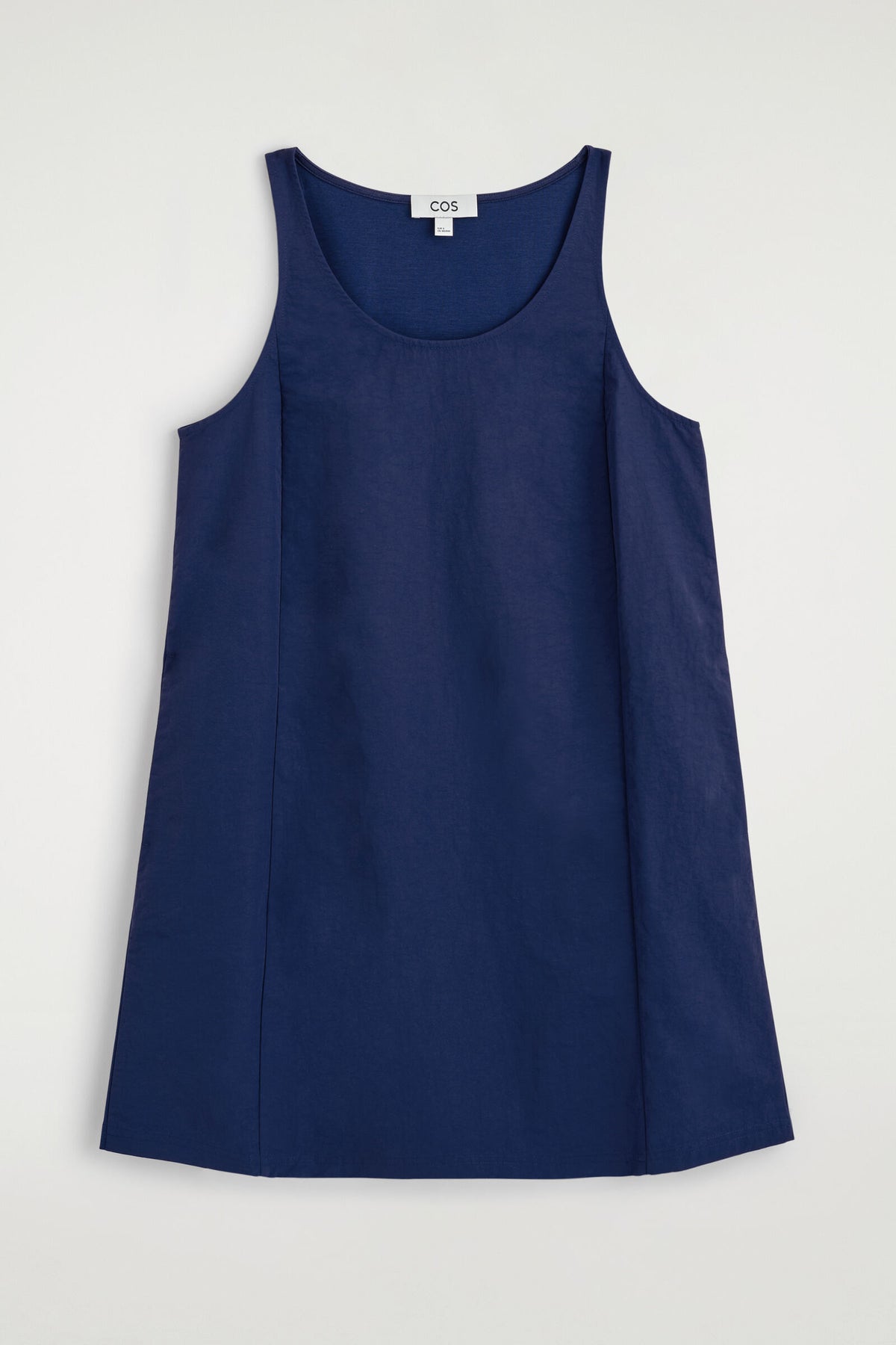 VESTIDO MINI DE NYLON CON PANELES DE JERSEY - AZUL - StillMedia/DescriptiveStillLife