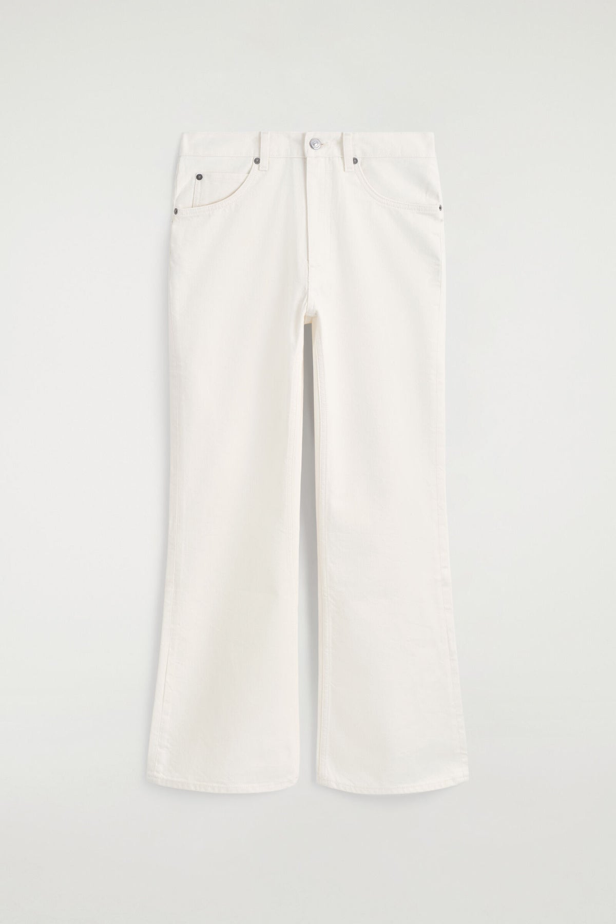 JEANS VALLEY CROP BOOTCUT - BLANCO | DescriptiveStillLife