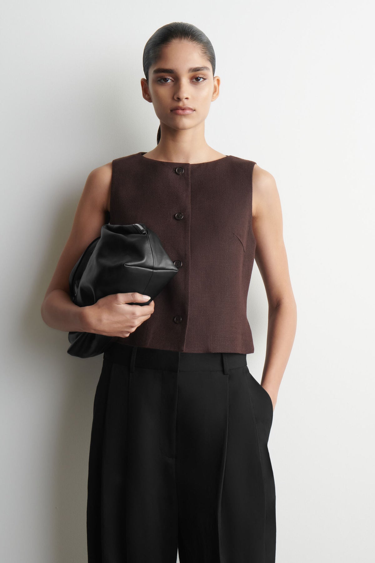 CHALECO SASTRE - MARRÓN - StillMedia/Lookbook