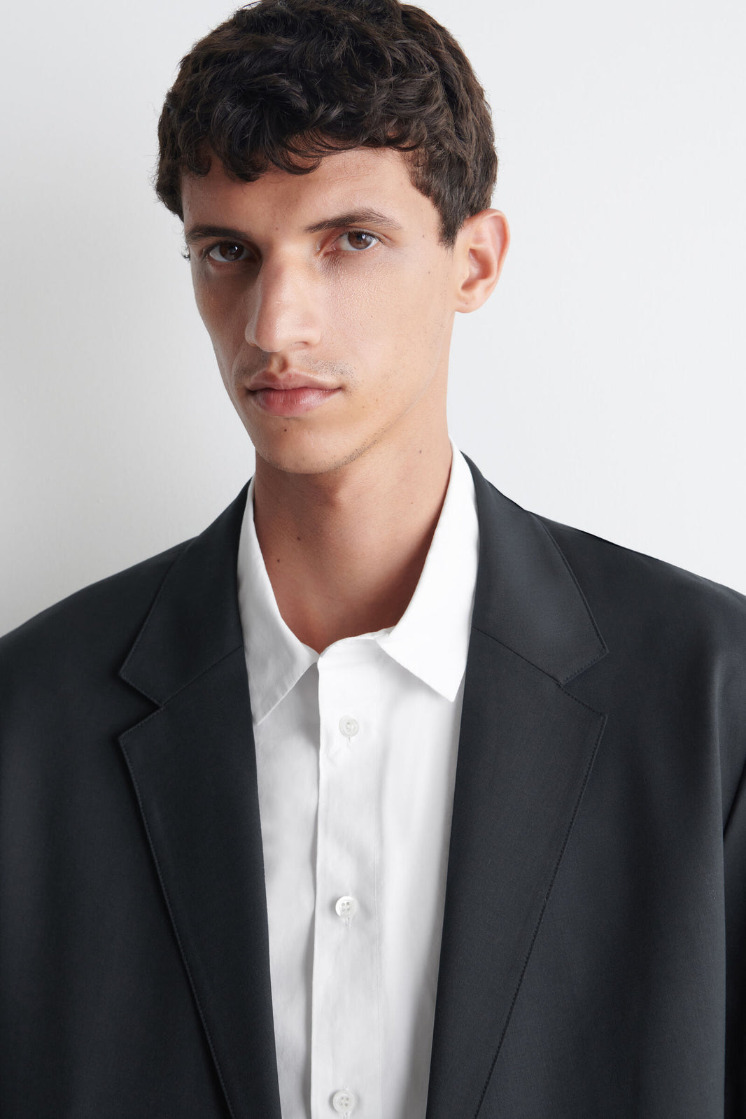 CAMISA DE PIMA COTTON-POPLIN RELAJADO - BLANCO - StillMedia/Lookbook