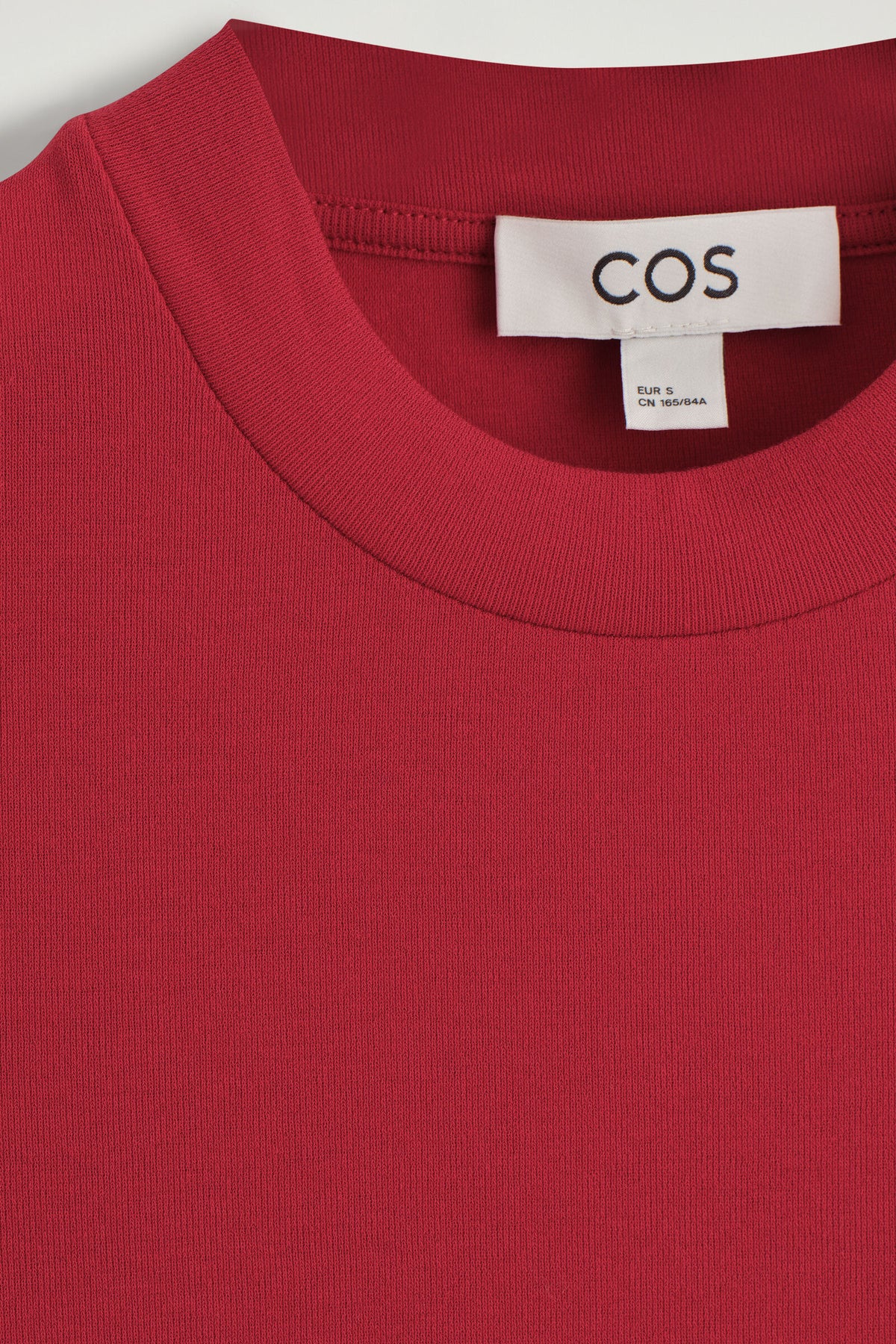 CAMISETA DE CREPE-JERSEY - ROJO | DescriptiveDetail